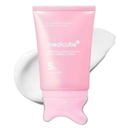 Medicube – PDRN Collagen Gua Sha Neck Wrinkle Cream – 90g