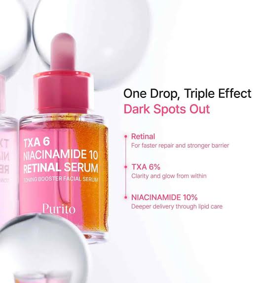 PURITO TXA 6 Niacinamide 10 Retinal Serum 30 ml