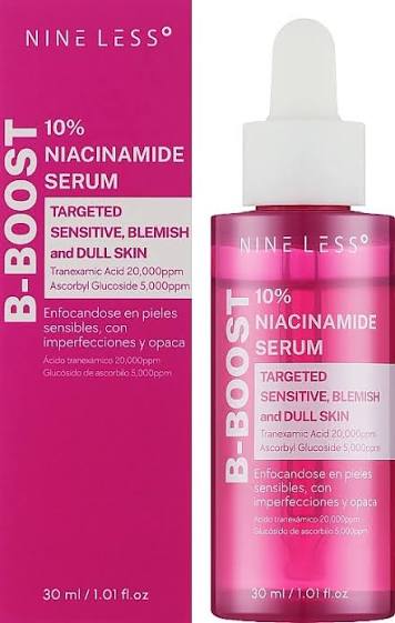 NINE LESS – B-Boost 10% Niacinamide Serum – 30ml