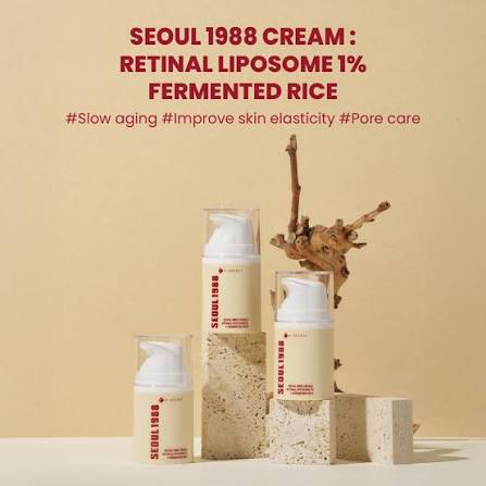 K-SECRET – SEOUL 1988 Cream : Retinal Liposome 1% + Fermented Rice – 50ml