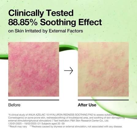 Anua – Azelaic Acid 10 Hyaluron Redness Soothing Pad – 230ml (90 pads)