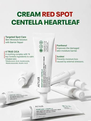 Anua – Heartleaf Centella Red Spot Cream – 30 ml