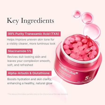 Medicube – TXA Niacinamide Capsule Cream – 55g