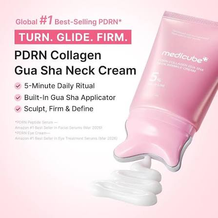 Medicube – PDRN Collagen Gua Sha Neck Wrinkle Cream – 90g