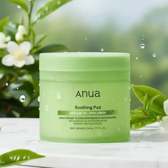 Anua – Azelaic Acid 10 Hyaluron Redness Soothing Pad – 230ml (90 pads)