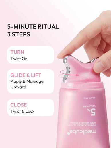 Medicube – PDRN Collagen Gua Sha Neck Wrinkle Cream – 90g