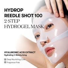 VT Cosmetics – Hydrop Reedle Shot 100hL 2Step Hydrogel Mask, 4 sheets