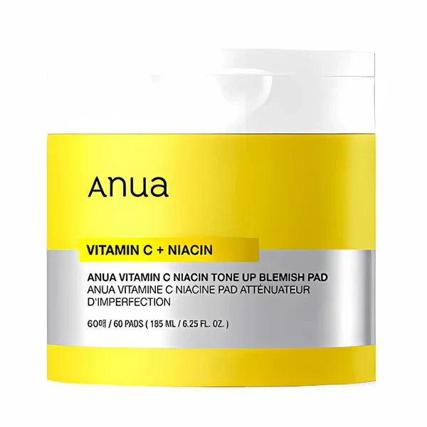 Anua – Vitamin C+ Niacin Tone Up Blemish Pad – 185 ml / 60 Pads