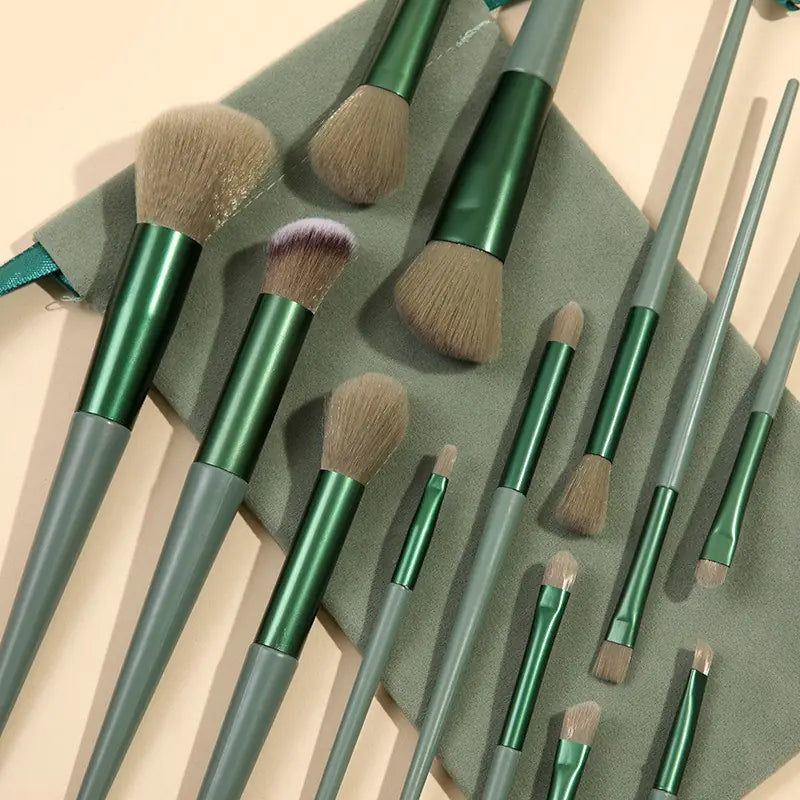 13-Piece Soft Makeup Brush Set for Beauty